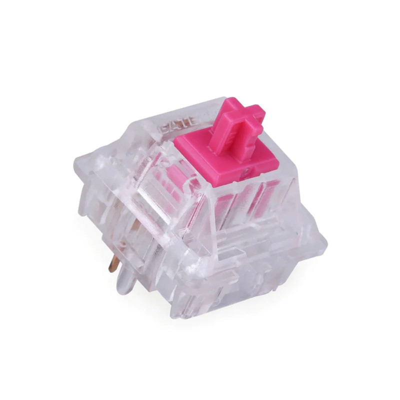 Gateron Aliaz Silent Tactile Switches 70g - Pink - 10 Pieces - مكبس لوحة مفاتيح